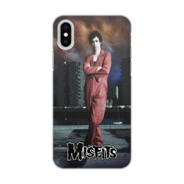 Заказать чехол для iPhone X/XS в Москве. Чехол для iPhone X/XS, объёмная печать Misfits от THE_NISE  - готовые дизайны и нанесение принтов.