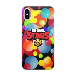 Заказать чехол для iPhone X/XS в Москве. Чехол для iPhone X/XS, объёмная печать Brawl Stars от THE_NISE  - готовые дизайны и нанесение принтов.