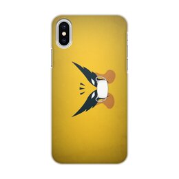 Заказать чехол для iPhone X/XS в Москве. Чехол для iPhone X/XS, объёмная печать Орлица (Коллекция: Герои носят маски) от GeekFox  - готовые дизайны и нанесение принтов.