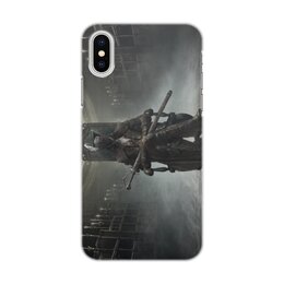 Заказать чехол для iPhone X/XS в Москве. Чехол для iPhone X/XS, объёмная печать Bloodborne от GeekFox  - готовые дизайны и нанесение принтов.