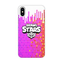 Заказать чехол для iPhone X/XS в Москве. Чехол для iPhone X/XS, объёмная печать Brawl Stars от THE_NISE  - готовые дизайны и нанесение принтов.