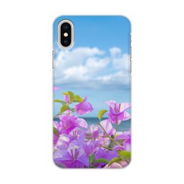 Заказать чехол для iPhone X/XS в Москве. Чехол для iPhone X/XS, объёмная печать природа от THE_NISE  - готовые дизайны и нанесение принтов.