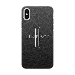 Заказать чехол для iPhone X/XS в Москве. Чехол для iPhone X/XS, объёмная печать Lineage от THE_NISE  - готовые дизайны и нанесение принтов.