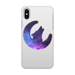 Заказать чехол для iPhone X/XS в Москве. Чехол для iPhone X/XS, объёмная печать Space animals от FireFoxa - готовые дизайны и нанесение принтов.