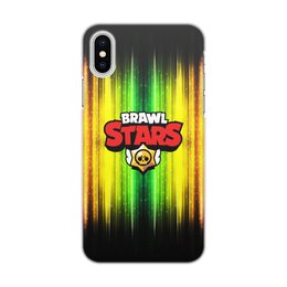 Заказать чехол для iPhone X/XS в Москве. Чехол для iPhone X/XS, объёмная печать Brawl Stars от THE_NISE  - готовые дизайны и нанесение принтов.