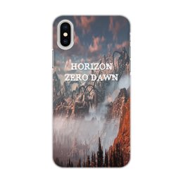 Заказать чехол для iPhone X/XS в Москве. Чехол для iPhone X/XS, объёмная печать Horizon Zero Dawn от THE_NISE  - готовые дизайны и нанесение принтов.