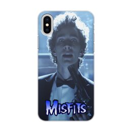 Заказать чехол для iPhone X/XS в Москве. Чехол для iPhone X/XS, объёмная печать Misfits от THE_NISE  - готовые дизайны и нанесение принтов.