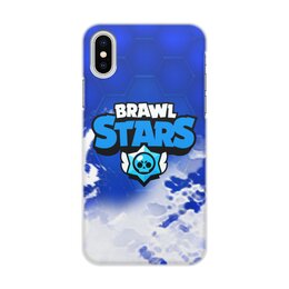 Заказать чехол для iPhone X/XS в Москве. Чехол для iPhone X/XS, объёмная печать Brawl Stars от THE_NISE  - готовые дизайны и нанесение принтов.