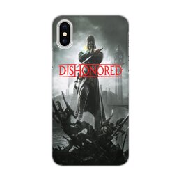 Заказать чехол для iPhone X/XS в Москве. Чехол для iPhone X/XS, объёмная печать Dishonored от THE_NISE  - готовые дизайны и нанесение принтов.