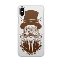 Заказать чехол для iPhone X/XS в Москве. Чехол для iPhone X/XS, объёмная печать Steampunk от ingenervolos@gmail.com - готовые дизайны и нанесение принтов.