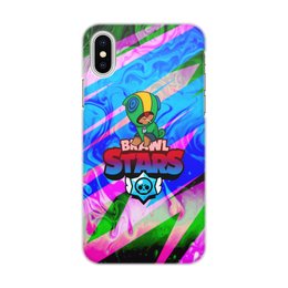 Заказать чехол для iPhone X/XS в Москве. Чехол для iPhone X/XS, объёмная печать Brawl Stars от THE_NISE  - готовые дизайны и нанесение принтов.