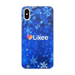 Заказать чехол для iPhone X/XS в Москве. Чехол для iPhone X/XS, объёмная печать Likee от THE_NISE  - готовые дизайны и нанесение принтов.