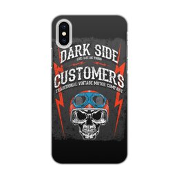 Заказать чехол для iPhone X/XS в Москве. Чехол для iPhone X/XS, объёмная печать Dark Side от THE_NISE  - готовые дизайны и нанесение принтов.