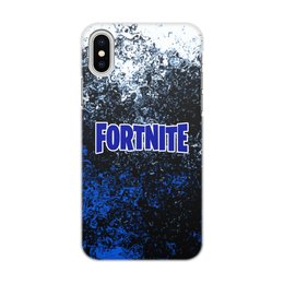 Заказать чехол для iPhone X/XS в Москве. Чехол для iPhone X/XS, объёмная печать Fortnite от THE_NISE  - готовые дизайны и нанесение принтов.