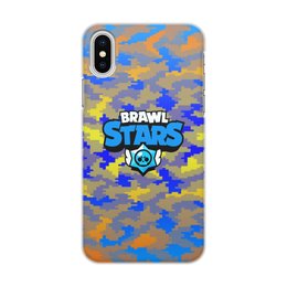 Заказать чехол для iPhone X/XS в Москве. Чехол для iPhone X/XS, объёмная печать Brawl Stars от THE_NISE  - готовые дизайны и нанесение принтов.