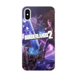 Заказать чехол для iPhone X/XS в Москве. Чехол для iPhone X/XS, объёмная печать Borderlands 2 от THE_NISE  - готовые дизайны и нанесение принтов.