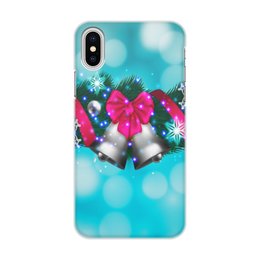 Заказать чехол для iPhone X/XS в Москве. Чехол для iPhone X/XS, объёмная печать  Merry Christmas от THE_NISE  - готовые дизайны и нанесение принтов.