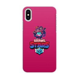 Заказать чехол для iPhone X/XS в Москве. Чехол для iPhone X/XS, объёмная печать Brawl Stars от THE_NISE  - готовые дизайны и нанесение принтов.