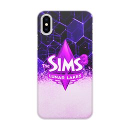 Заказать чехол для iPhone X/XS в Москве. Чехол для iPhone X/XS, объёмная печать The Sims 3 от THE_NISE  - готовые дизайны и нанесение принтов.