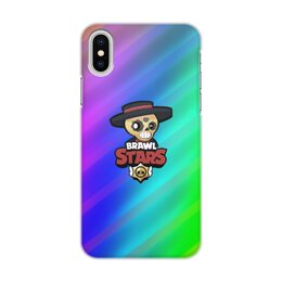 Заказать чехол для iPhone X/XS в Москве. Чехол для iPhone X/XS, объёмная печать Brawl Stars от THE_NISE  - готовые дизайны и нанесение принтов.