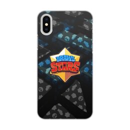 Заказать чехол для iPhone X/XS в Москве. Чехол для iPhone X/XS, объёмная печать Brawl Stars от THE_NISE  - готовые дизайны и нанесение принтов.