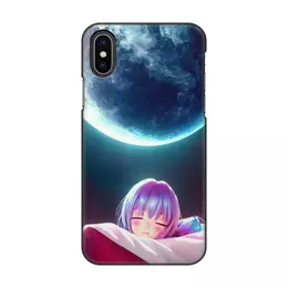Заказать чехол для iPhone X/XS в Москве. Чехол для iPhone X/XS, объёмная печать  Спящая девочка от Дана Столыпина - готовые дизайны и нанесение принтов.
