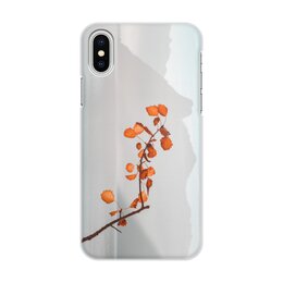 Заказать чехол для iPhone X/XS в Москве. Чехол для iPhone X/XS, объёмная печать Осень от FireFoxa - готовые дизайны и нанесение принтов.