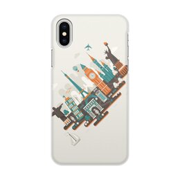 Заказать чехол для iPhone X/XS в Москве. Чехол для iPhone X/XS, объёмная печать Серия: Всюдубуду от Andriy Agarkov - готовые дизайны и нанесение принтов.