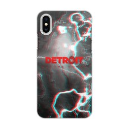 Заказать чехол для iPhone X/XS в Москве. Чехол для iPhone X/XS, объёмная печать Detroit Become Human от THE_NISE  - готовые дизайны и нанесение принтов.