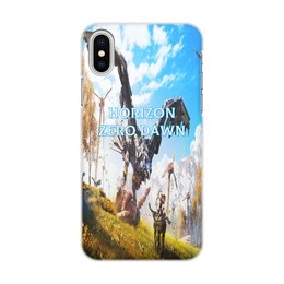 Заказать чехол для iPhone X/XS в Москве. Чехол для iPhone X/XS, объёмная печать Horizon Zero Dawn от THE_NISE  - готовые дизайны и нанесение принтов.