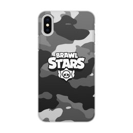 Заказать чехол для iPhone X/XS в Москве. Чехол для iPhone X/XS, объёмная печать Brawl Stars от THE_NISE  - готовые дизайны и нанесение принтов.