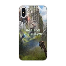 Заказать чехол для iPhone X/XS в Москве. Чехол для iPhone X/XS, объёмная печать Horizon Zero Dawn от THE_NISE  - готовые дизайны и нанесение принтов.