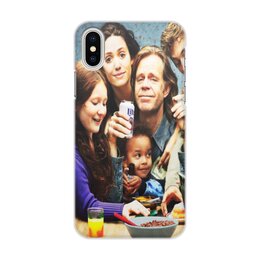 Заказать чехол для iPhone X/XS в Москве. Чехол для iPhone X/XS, объёмная печать Shameless от THE_NISE  - готовые дизайны и нанесение принтов.