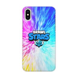 Заказать чехол для iPhone X/XS в Москве. Чехол для iPhone X/XS, объёмная печать Brawl Stars от THE_NISE  - готовые дизайны и нанесение принтов.