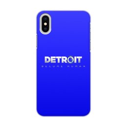 Заказать чехол для iPhone X/XS в Москве. Чехол для iPhone X/XS, объёмная печать Detroit Become Human от THE_NISE  - готовые дизайны и нанесение принтов.