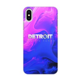 Заказать чехол для iPhone X/XS в Москве. Чехол для iPhone X/XS, объёмная печать Detroit Become Human от THE_NISE  - готовые дизайны и нанесение принтов.