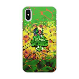 Заказать чехол для iPhone X/XS в Москве. Чехол для iPhone X/XS, объёмная печать Brawl Stars от THE_NISE  - готовые дизайны и нанесение принтов.