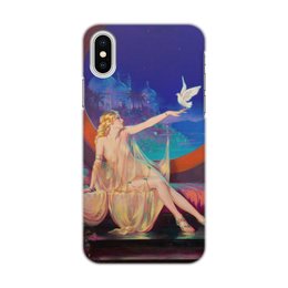 Заказать чехол для iPhone X/XS в Москве. Чехол для iPhone X/XS, объёмная печать Султана (Генри Клайв) от trend - готовые дизайны и нанесение принтов.