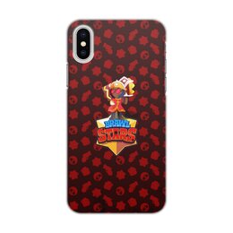 Заказать чехол для iPhone X/XS в Москве. Чехол для iPhone X/XS, объёмная печать Brawl Stars от THE_NISE  - готовые дизайны и нанесение принтов.