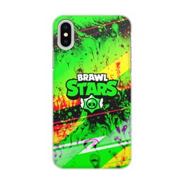 Заказать чехол для iPhone X/XS в Москве. Чехол для iPhone X/XS, объёмная печать Brawl Stars от THE_NISE  - готовые дизайны и нанесение принтов.