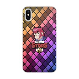 Заказать чехол для iPhone X/XS в Москве. Чехол для iPhone X/XS, объёмная печать Brawl Stars от THE_NISE  - готовые дизайны и нанесение принтов.