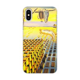 Заказать чехол для iPhone X/XS в Москве. Чехол для iPhone X/XS, объёмная печать Salvador Dali от THE_NISE  - готовые дизайны и нанесение принтов.