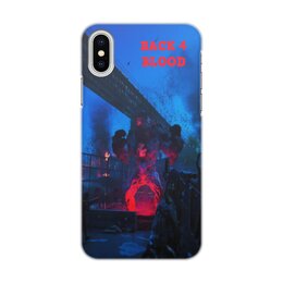 Заказать чехол для iPhone X/XS в Москве. Чехол для iPhone X/XS, объёмная печать Back 4 blood от THE_NISE  - готовые дизайны и нанесение принтов.