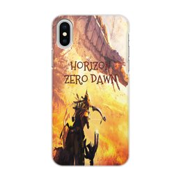 Заказать чехол для iPhone X/XS в Москве. Чехол для iPhone X/XS, объёмная печать Horizon Zero Dawn от THE_NISE  - готовые дизайны и нанесение принтов.