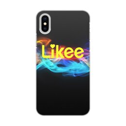 Заказать чехол для iPhone X/XS в Москве. Чехол для iPhone X/XS, объёмная печать Likee от THE_NISE  - готовые дизайны и нанесение принтов.