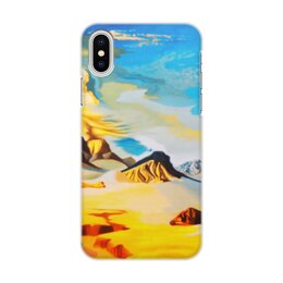 Заказать чехол для iPhone X/XS в Москве. Чехол для iPhone X/XS, объёмная печать Salvador Dali от THE_NISE  - готовые дизайны и нанесение принтов.