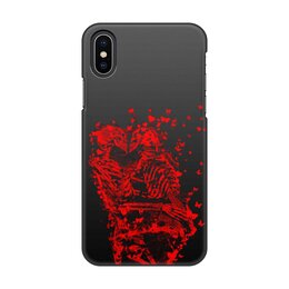 Заказать чехол для iPhone X/XS в Москве. Чехол для iPhone X/XS, объёмная печать Влюбленные от Дана Столыпина - готовые дизайны и нанесение принтов.