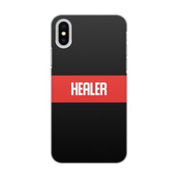 Заказать чехол для iPhone X/XS в Москве. Чехол для iPhone X/XS, объёмная печать Healer от THE_NISE  - готовые дизайны и нанесение принтов.