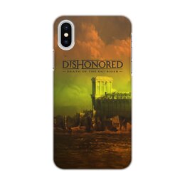Заказать чехол для iPhone X/XS в Москве. Чехол для iPhone X/XS, объёмная печать Dishonored от THE_NISE  - готовые дизайны и нанесение принтов.