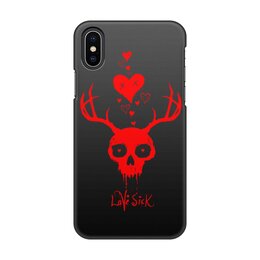 Заказать чехол для iPhone X/XS в Москве. Чехол для iPhone X/XS, объёмная печать Тоска по любви от Дана Столыпина - готовые дизайны и нанесение принтов.